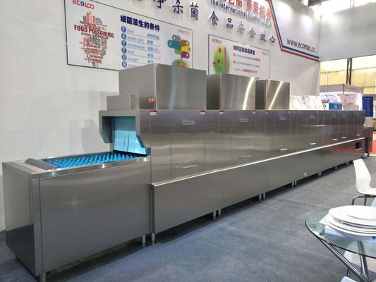 الصين 56KW / 92KW فندق آلة غسل الصحون ECO-L960CP3H3 ، آلة غسل الصحون التجارية المزود